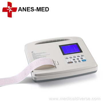 12 lead Single Channel Electrocardiograph Portable ECG